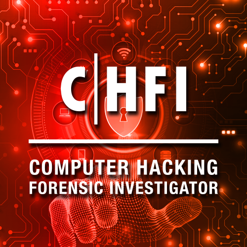 CHFI certification logo
